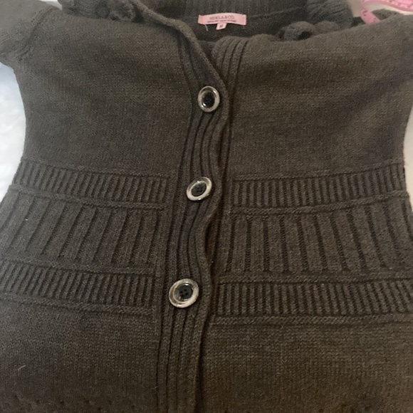 Hekla & Co Brown Cardigan Sweater Medium - Picture 7 of 9